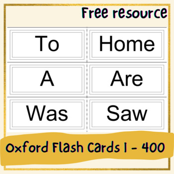 Oxford 100 High Frequency Words Flashcards in Vic, WA, NT + QLD Foundation  Beginner Handwriting- printable. Bonus Handwriting sheets!