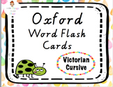 Oxford Word Flash Cards - Victorian Cursive