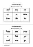 Oxford Wordlist Plus Bingo Set - Entire Set 1 - 400 Words 