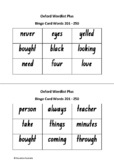 Oxford Wordlist Plus Bingo Set - Words 201 - 250 - Sight Words