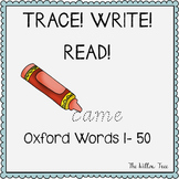 Sight Words Spelling Activities {TRACE, WRITE, READ}