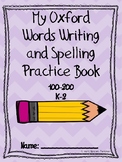 Oxford Words Writing and Spelling Practice Book 101-200 K-2