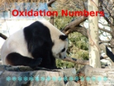 Oxidation Numbers and Stock System Naming