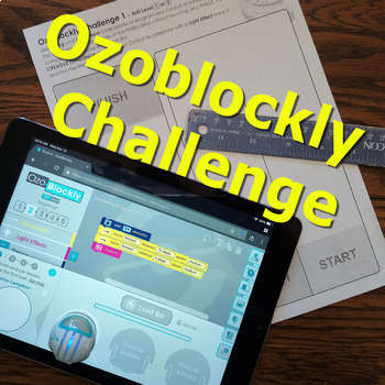 Preview of Ozoblockly Challenge 1 & 2