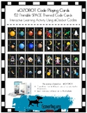 Ozobot 52 Printable SPACE Code Playing Cards