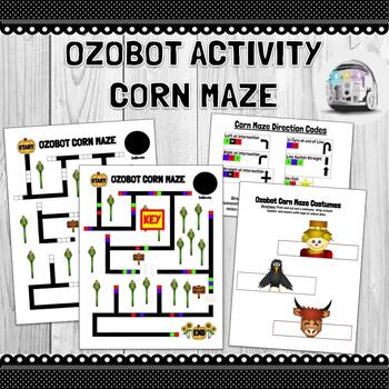 Ozobot Costume Patterns - Printable Craft Patterns