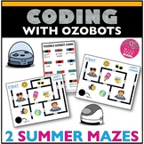 Ozobot Activity Lessons End of the Year Coding Summer Maze