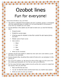 Ozobot Activity with Lines and Color Coding
