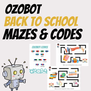 Little Red Hen Ozobot Maze * Hour of Code*