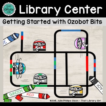 Preview of Ozobot Bit Center with 10 Task Cards | Not for Evo :)