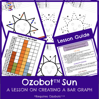 Preview of Ozobot™️ Coding - SUN Bar Graph Lesson