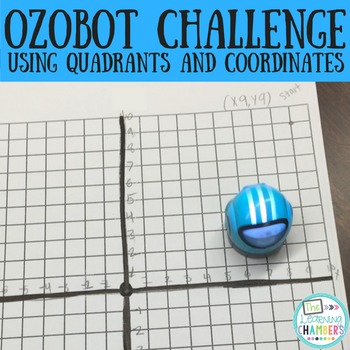 Preview of Ozobot STEM Challenge: Quadrants and Coordinates