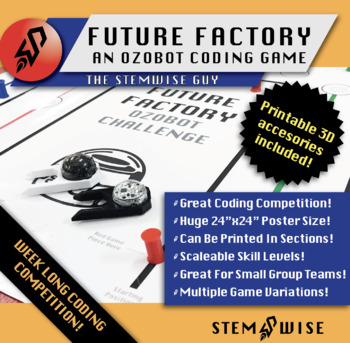 Preview of Ozobot Activity Coding Game: Future Factory