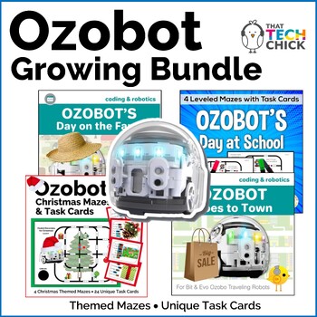Preview of Ozobot Growing Bundle