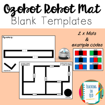 Preview of Ozobot Mat Blank Template