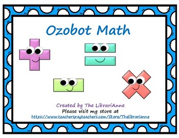Preview of Ozobot Math