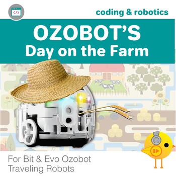 Preview of Ozobot Maze Activities - Ozobot's Day on the Farm