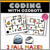 Ozobot Maze Activity Fall Makerspace Stations Coding Activ