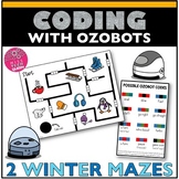 Ozobot Maze Activity Winter Hour of Code Robotics Computer