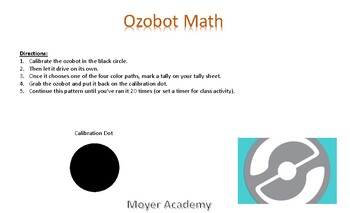 Preview of Ozobot Ratios, Percents, & Equivalents