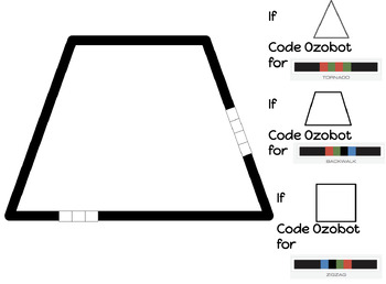 Preview of Ozobot Shape Template