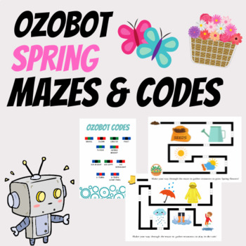 Ozobot Maze with Code Stickers and Building Blocks