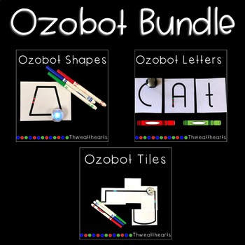 Preview of Ozobot Tiles, Letters and Shape Bundle