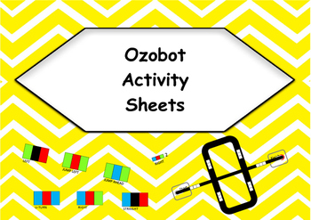 Preview of Ozobot activity sheets