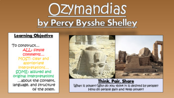 Preview of Ozymandias - Percy Bysshe Shelley