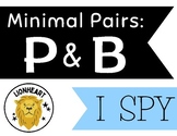 P & B - I Spy - Picture Search - Minimal Pairs - Activity 