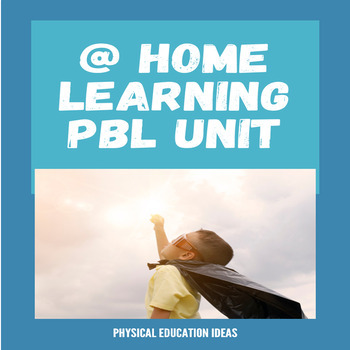Preview of P.E. At Home Learning Units for 3/4 and 5/6 (FREE)