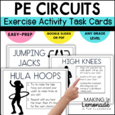 P.E. Circuits - Exercise Task Cards