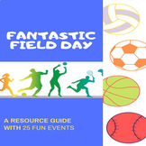 P.E. Fantastic Field Day Event Cards and Posters