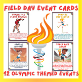 P.E. Field Day Posters | 12 Summer Olympic Themed Events