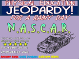 P.E. Jeopardy: "NASCAR" - handouts, reading & interactive 