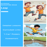 P.E. Leap Units, Lessons, Assessments, Posters & Student C