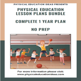 P.E. Lessons Full 1 Year Plan Grades K - 6 Curriculum (Year A)