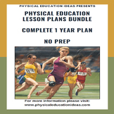 HUGE 3 - 6 Physical Education Unit Plans | 1 Year Cycle | 