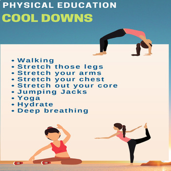 Preview of P.E. Posters - Physical Education 7 Poster Bundle