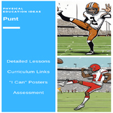P.E. Punt Units, Lessons, Assessments, Posters & Student C