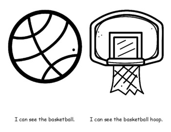 Preview of P.E. Physical education guided reading and coloring book - sight word practice
