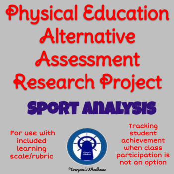 Preview of P.E. Alternative Assessment Sport Research Project