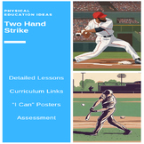 P.E. 2 Hand Strike Unit, Lessons, Assessments, Posters & S