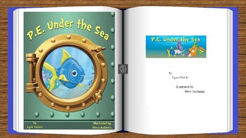 Preview of P.E. Under the Sea - Teacher Resource Narrated Ebook