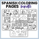 Páginas de Colorear en Español | Spanish Coloring Pages BUNDLE!