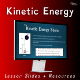 P1.03: Kinetic Energy | PowerPoint Lesson and Worksheets |