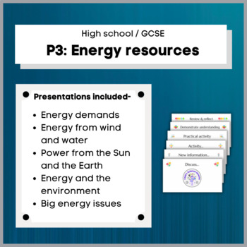 Preview of P3 Energy resources (GCSE)