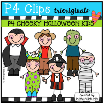 P4 CHEEKY Halloween KIDS (P4 Clips Trioriginals) by P4 Clips Trioriginals