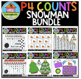 P4 COUNTS Snowman Bundle (P4Clips Trioriginals)