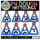 P4 DOUGH Hat FeelingsP4Clips Trioriginals) EMOTIONS CLIPART (